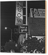 The Rainbow Bar & Grill In West Wood Print