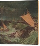 The Shipwreck, Circa 1805 Wood Print