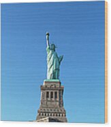 The Statue Of Liberty Wood Print