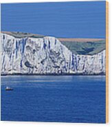 The White Cliffs Of Dover, Dover Wood Print