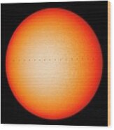 Transit Of Mercury Across The Sun Wood Print