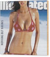 Tyra Banks Swimsuit 1997 Sports Illustrated Cover Wood Print