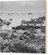 United States Invasion Of Okinawa Wood Print