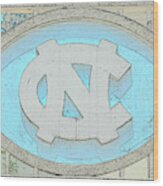 Univeristy Of North Carolina Wood Print