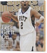 Univerity Of Pittsburgh Levance Fields, 2009 Ncaa East Sports Illustrated Cover Wood Print