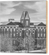University Of Kentucky Main Building Wood Print