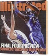 University Of Kentucky Nazr Mohammed, 1998 Ncaa South Sports Illustrated Cover Wood Print