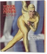 Usa Eric Heiden, 1980 Lake Placid Olympic Games Preview Sports Illustrated Cover Wood Print