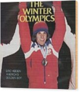 Usa Eric Heiden, 1980 Winter Olympics Sports Illustrated Cover Wood Print