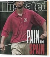 Usa Tiger Woods, 1997 Ryder Cup Sports Illustrated Cover Wood Print