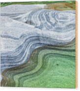 Valle Verzasca Granite And Water I1 Wood Print