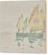 Venetian Barges Painting by Henry Scott Tuke - Fine Art America