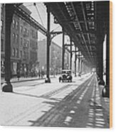 View From 38th St. And Second Ave Wood Print