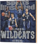Villanova University Wildcats 20016 Ncaa Champions Sports Illustrated Cover Wood Print