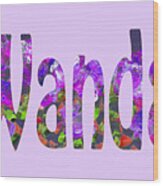 Wanda Wood Print