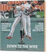 Washington - Baltimore The Unlikely Sports Capital Sports Illustrated Cover Wood Print