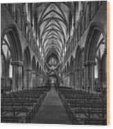 Wells Cathedral Wood Print