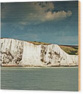 White Cliffs Of Dover Wood Print