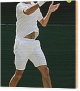 Wimbledon Championships Peoples Sunday Wood Print