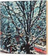 Winter Bliss Wood Print