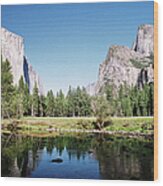 Yosemite National Park Wood Print