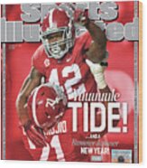 Yuuuuule Tide And A Rammer Jammer New Year Sis Bcs Title Sports Illustrated Cover Wood Print