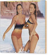 Yvette And Yvonne Sylander Swimsuit 1976 Sports Illustrated Cover Wood Print