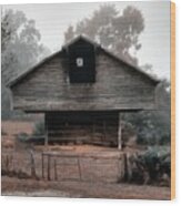 A Very Rare Barn In Tennessee  #2 Wood Print