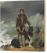 A Woman From The Land Of Eskimos #2 Wood Print
