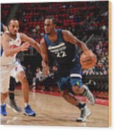 Andrew Wiggins #1 Wood Print