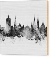 Bielefeld Germany Skyline #1 Wood Print