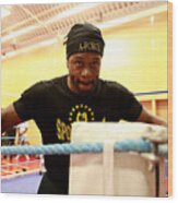 Boxing Media Workouts #1 Wood Print