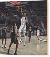 Brooklyn Nets V Cleveland Cavaliers #1 Wood Print