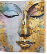 Buddha Boho Wall Art 13 #1 Wood Print