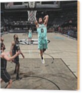 Charlotte Hornets V Brooklyn Nets Wood Print