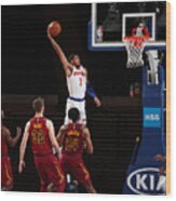 Cleveland Cavaliers V New York Knicks #1 Wood Print