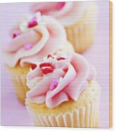 Cupcakes #1 Wood Print