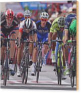 Cycling: 71st Tour Of Spain 2016 / Stage 18 #1 Wood Print