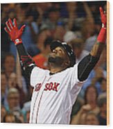 David Ortiz #1 Wood Print