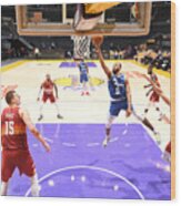 Denver Nuggets V Los Angeles Lakers #1 Wood Print