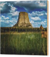 Devils Tower #1 Wood Print