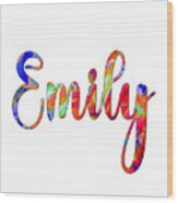 Emily #2 Wood Print