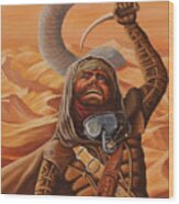 Fremen Warrior Of Dune Wood Print