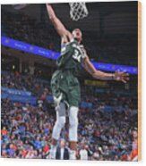 Giannis Antetokounmpo #1 Wood Print