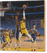 Indiana Pacers V Golden State Warriors Wood Print