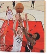 Jakob Poeltl #1 Wood Print