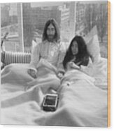 John Lennon And Yoko Ono, 1969 #1 Wood Print
