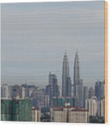 Kuala Lumpur Skyline #1 Wood Print