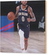 New Orleans Pelicans V Brooklyn Nets Wood Print
