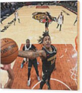Play-in Tournament - San Antonio Spurs V Memphis Grizzlies #1 Wood Print